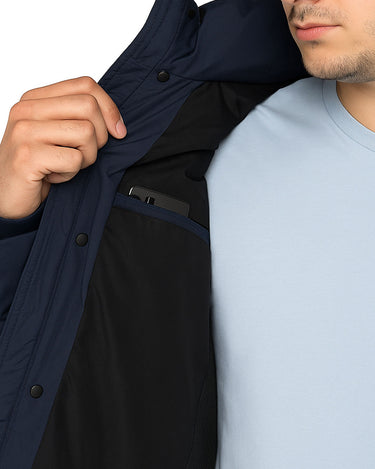 Abrigo Crow de Loco Monky Navy by LOCO MONKY
