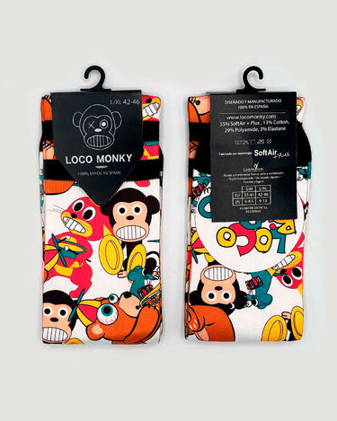Calcetines Unisex LOCO MONKY LOCO BIG BAND by LOCO MONKY