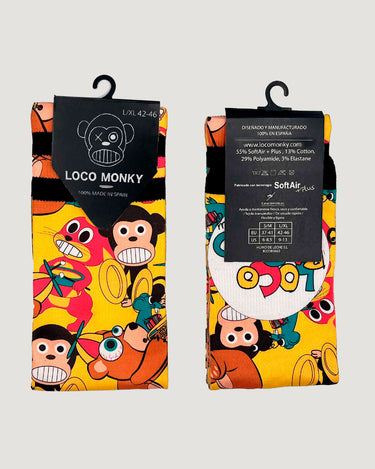 Calcetines Unisex LOCO MONKY LOCO BIG BAND by LOCO MONKY