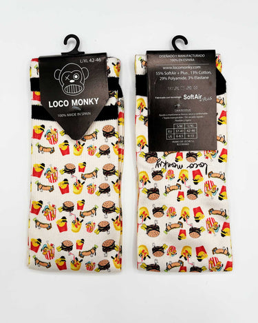 Calcetines unisex de Loco Monky Kill Your Idols by LOCO MONKY