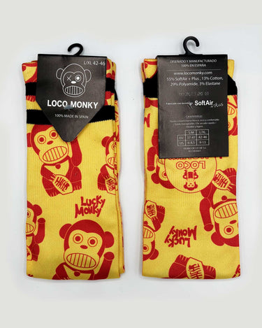 Calcetines unisex de Loco Monky Lucky Monky by LOCO MONKY