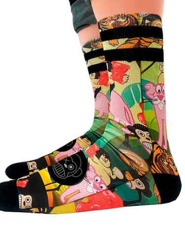 Calcetines Unisex SELVA Multicolor de Loco Monky by LOCO MONKY