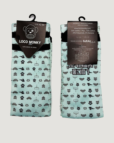 Calcetines unisex de Loco Monky Space Monkys by LOCO MONKY