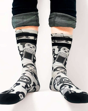 Calcetines originales unisex Loco Monky Logo by LOCO MONKY