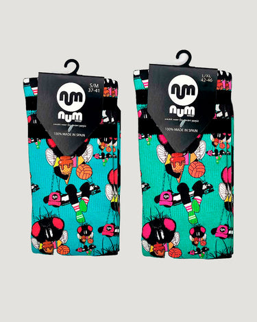 Calcetines Unisex NUM WEAR METAMOSCOSIS by LOCO MONKY