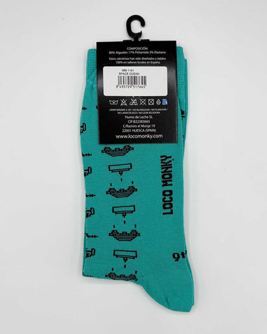 Calcetines Space Monky de Loco Monky Ocean by LOCO MONKY