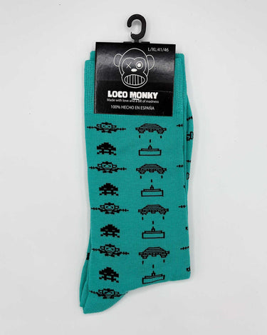 Calcetines Space Monky de Loco Monky Ocean by LOCO MONKY