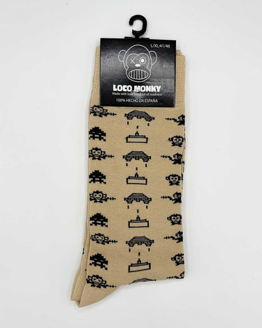 Calcetines Space Monky de Loco Monky Sand by LOCO MONKY