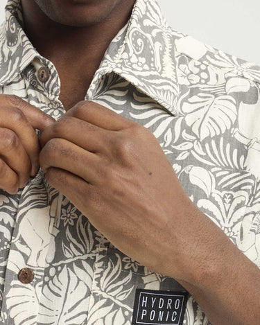 Camisa de manga corta de hombre estampada de Hydroponic Studio by Hydroponic