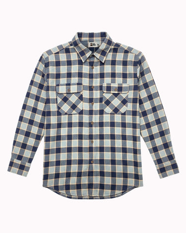 Camisa franela de cuadros hombre Chop Plaid de Loco Monky Blue by LOCO MONKY