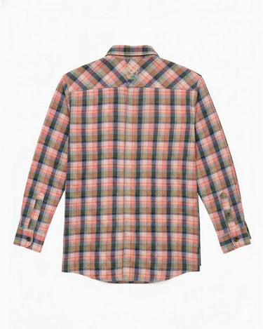Camisa franela de cuadros hombre Chop Plaid de Loco Monky Pink by LOCO MONKY