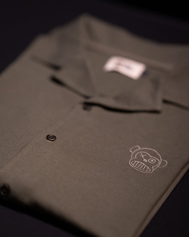 Camisa Unisex Puro Loco B Loco Monky Khaki Moderna y Cómoda by LOCO MONKY