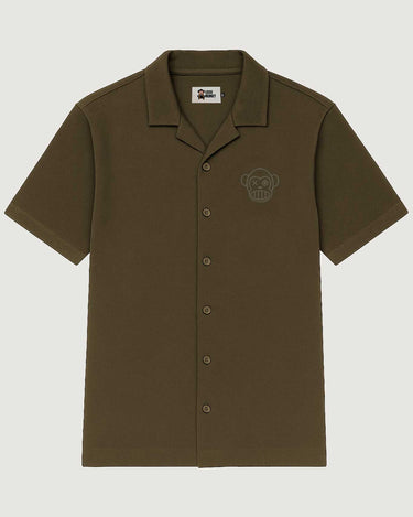 Camisa Unisex Puro Loco B Loco Monky Khaki Moderna y Cómoda by LOCO MONKY