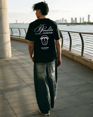 Camiseta Bendita Locura III de Loco Monky Black by LOCO MONKY
