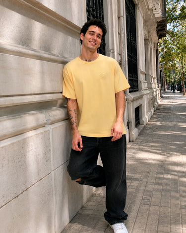 Camiseta Puro Loco B de Loco Monky Soft Yellow by LOCO MONKY