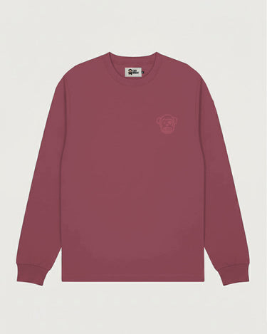 Camiseta de Manga Larga para Hombre de Loco Monky color Grape by LOCO MONKY