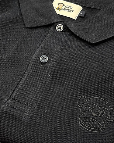 Polo Hombre Hawk de Loco Monky Black by LOCO MONKY