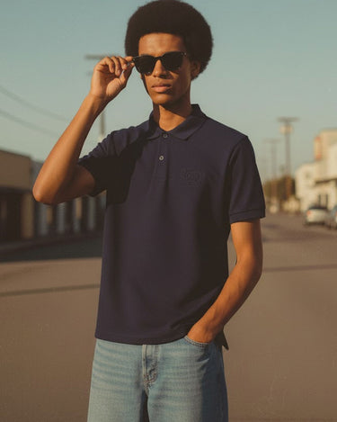 Polo Hombre Hawk de Loco Monky Navy by LOCO MONKY