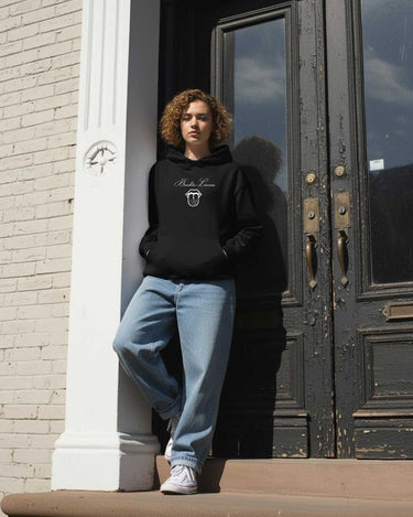 Sudadera Unisex Bendita Locura III de Loco Monky Black by LOCO MONKY