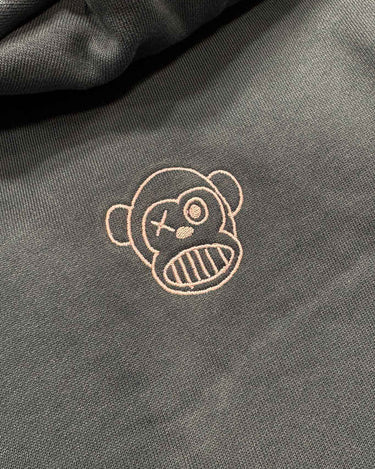 Sudadera Unisex Bendita Locura Bordado de Loco Monky Dark Green by LOCO MONKY