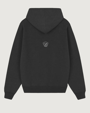 Sudadera Unisex Bendita Locura Bordado de Loco Monky Dark Grey by LOCO MONKY
