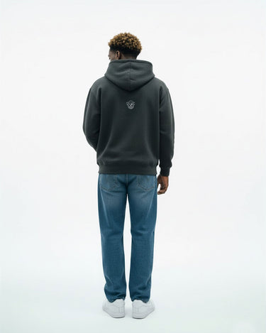 Sudadera Unisex Bendita Locura Bordado de Loco Monky Dark Grey by LOCO MONKY