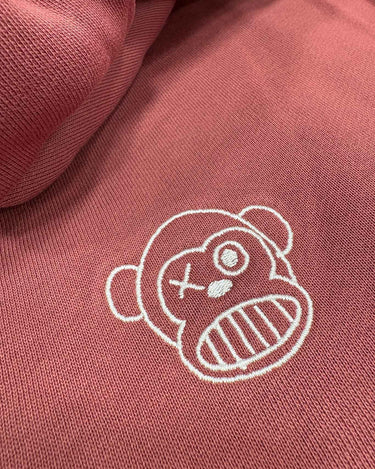 Sudadera Unisex Bendita Locura Bordado de Loco Monky Wine by LOCO MONKY
