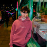 Sudadera Unisex Bendita Locura Bordado de Loco Monky Wine by LOCO MONKY