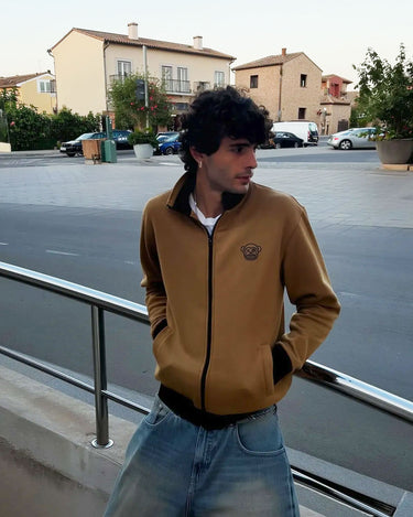 Chaqueta Chimp sin capucha de Loco Monky Caramel by LOCO MONKY