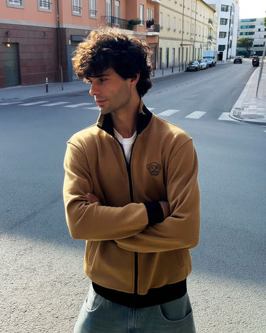 Chaqueta Chimp sin capucha de Loco Monky Caramel by LOCO MONKY