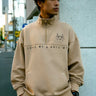 Sudadera unisex Oversize Love Me & Hate Me II logo bordado de Loco Monky by LOCO MONKY
