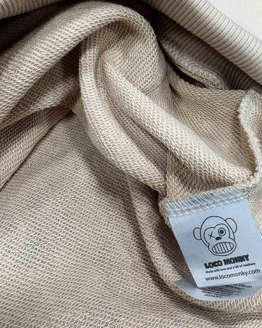 Sudadera Unisex Nonsense de Loco Monky Sand by LOCO MONKY