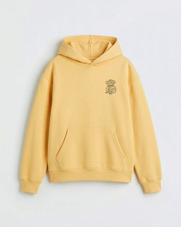 Sudadera Unisex Songs de Loco Monky Soft Yellow by LOCO MONKY
