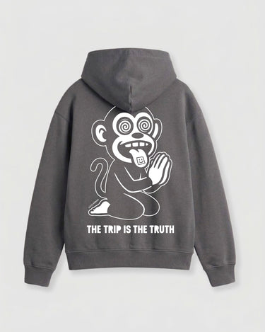 Sudadera Unisex Trip de Loco Monky Deep Grey by LOCO MONKY