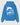 Sudadera Unisex Monos in my face de Loco Monky Blue by LOCO MONKY