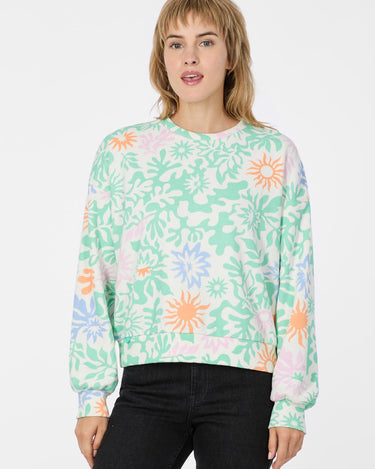 Sudadera de mujer de cuello redondo Wuss Print de Ragwear by ragwear