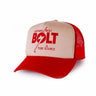 Gorra LIGHTNING BOLT a pure source trucker cap Red Gorras LIGHTNING BOLT