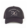 gorra pure juice lightning bolt black