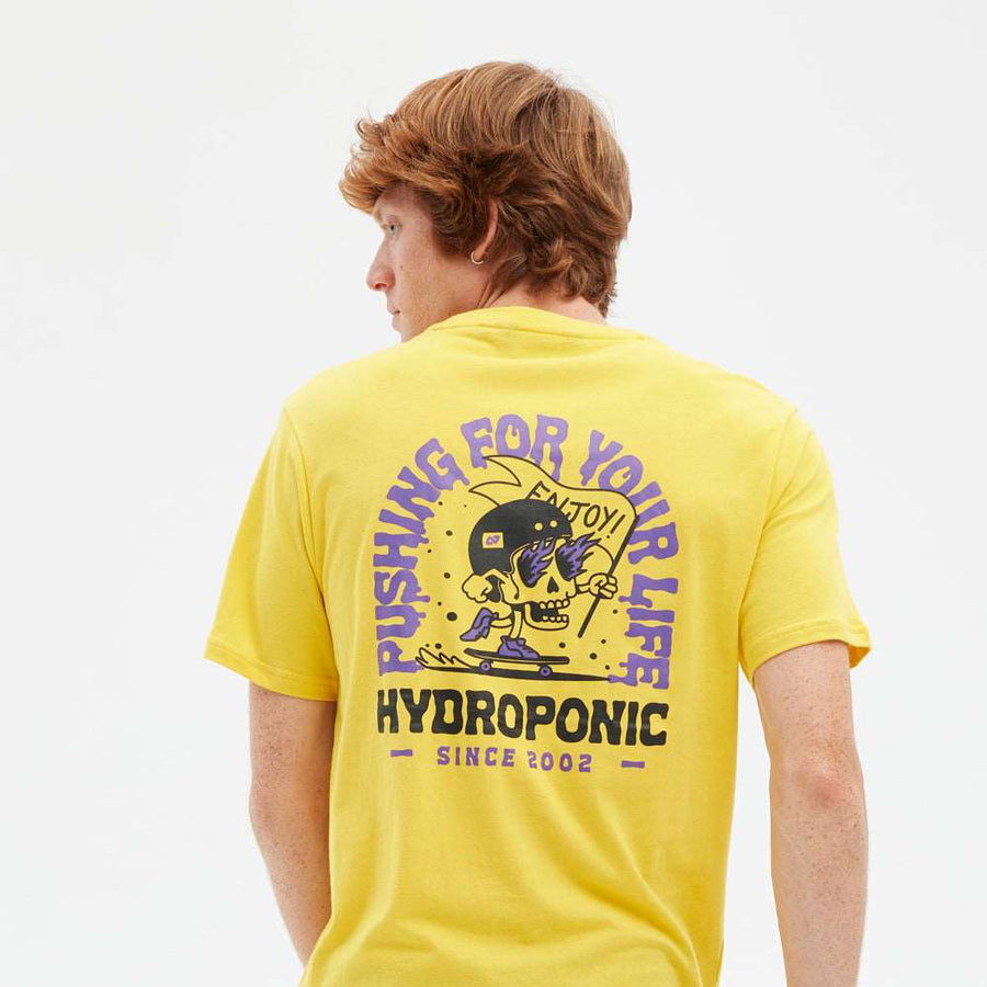 Camiseta calavera skater Pushing de Hydroponic - NUM wear