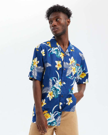 Camisa de hombre de manga corta estampado flores Molokai de Hydroponic - NUM wear