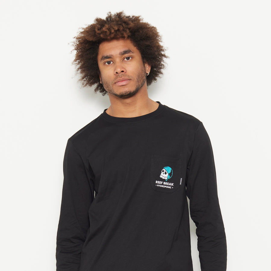 Hydroponisches Reef-Langarm-T-Shirt für Herren