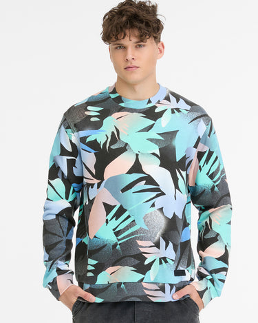 Sudadera estampada de hombre Rayu Tropical de Ragwear, ideal para quienes buscan estilo y comodidad con un toque tropical.