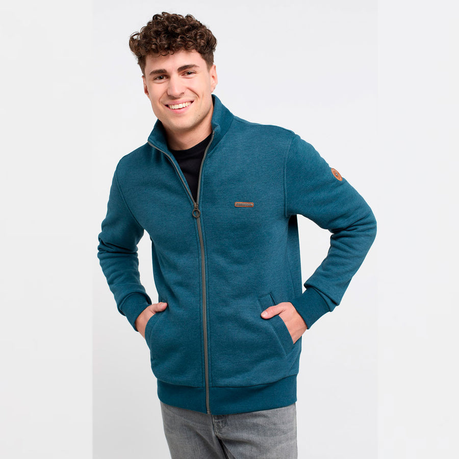 Sudadera con cremallera de hombre Trayne de Ragwear - NUM wear