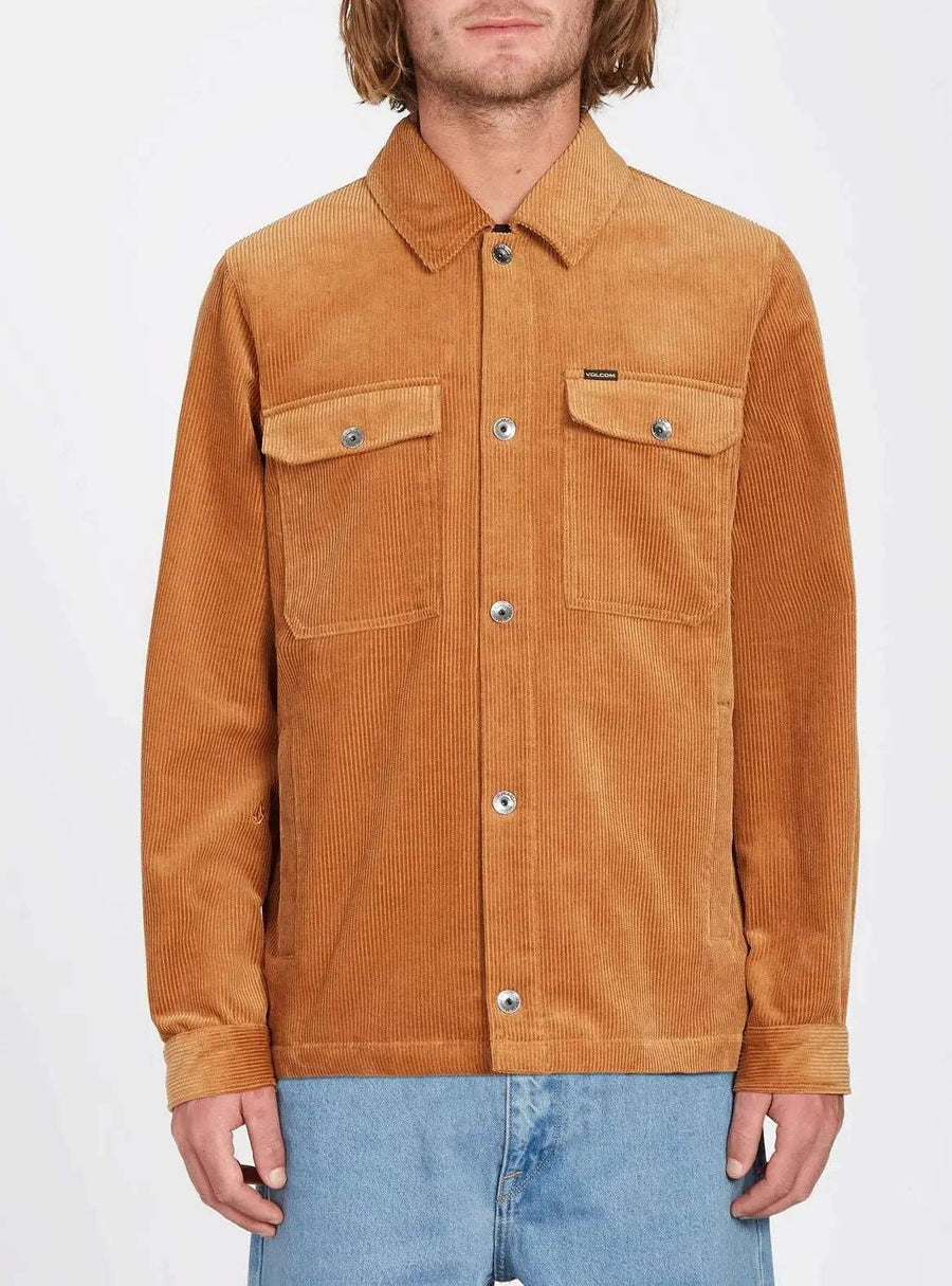 Cazadora Hombre VOLCOM LIKEATON JACKET color Tobacco - NUM wear