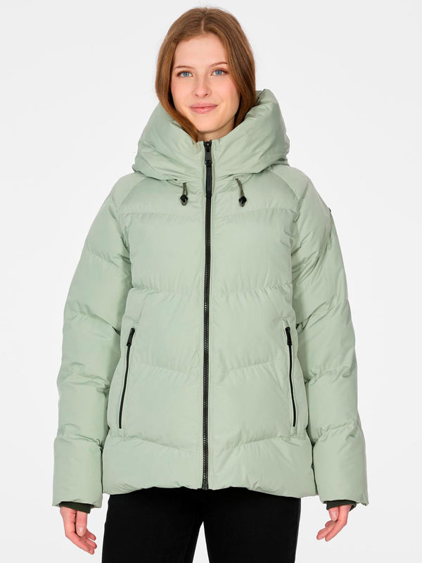 Abrigo corto de Mujer de Ragwear Cessi color Dusty Green