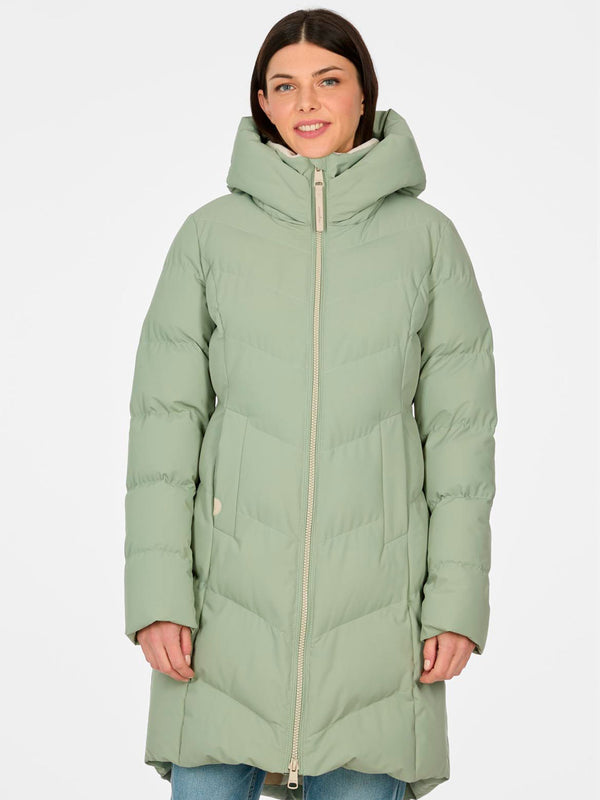 Abrigo de Mujer de Ragwear Natalin color Dusty Green