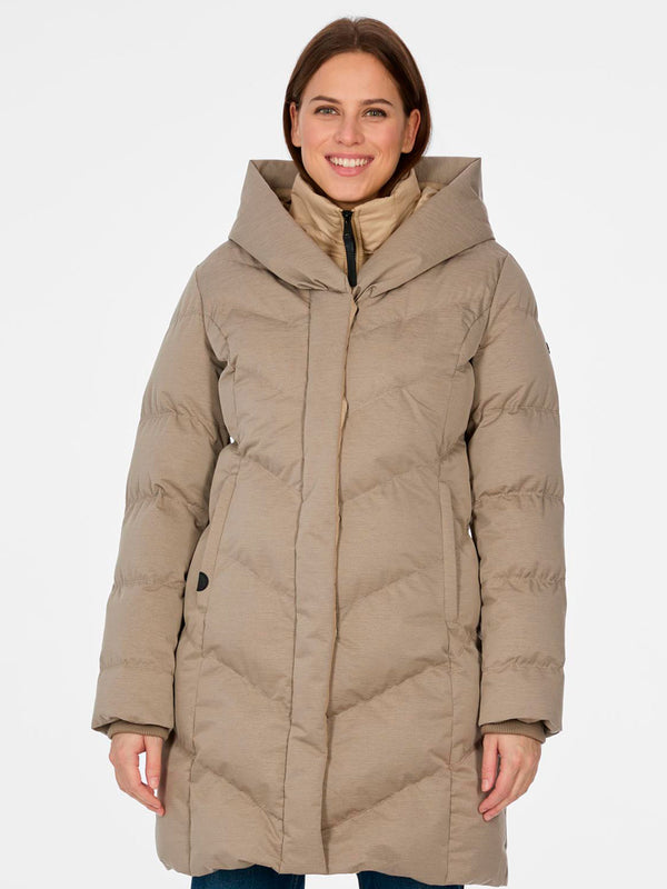 Abrigo de Mujer de Ragwear Natalka color sand
