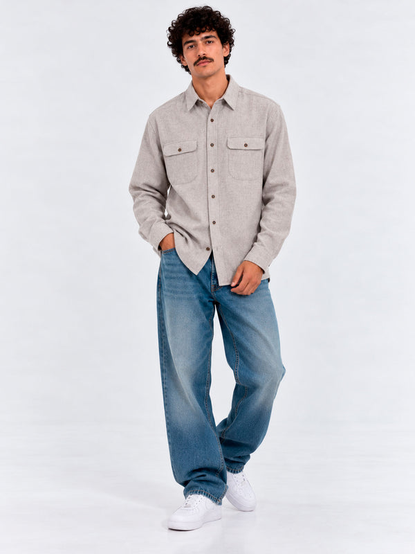 Camisa franela de hombre Chop de Loco Monky Ash