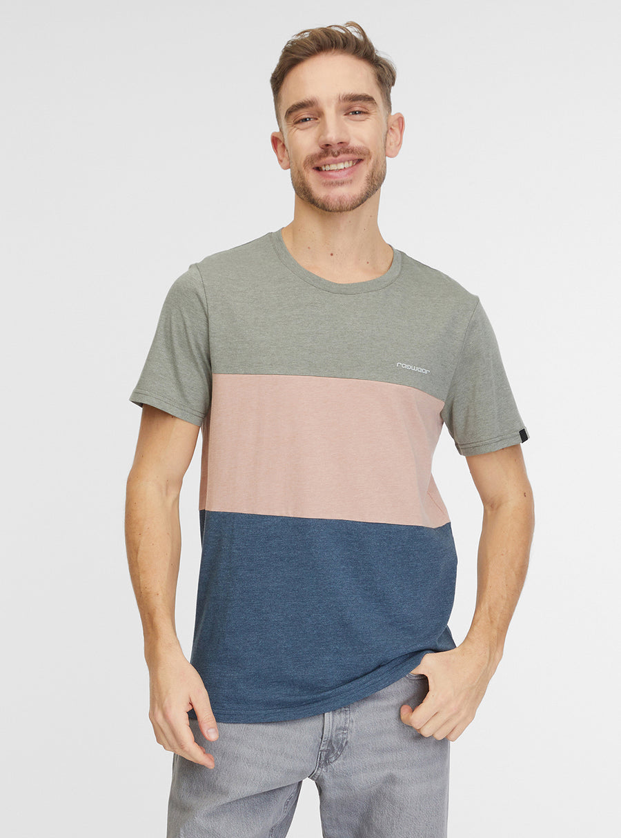 Camiseta de hombre Cruzz de Ragwear Dusty Olive