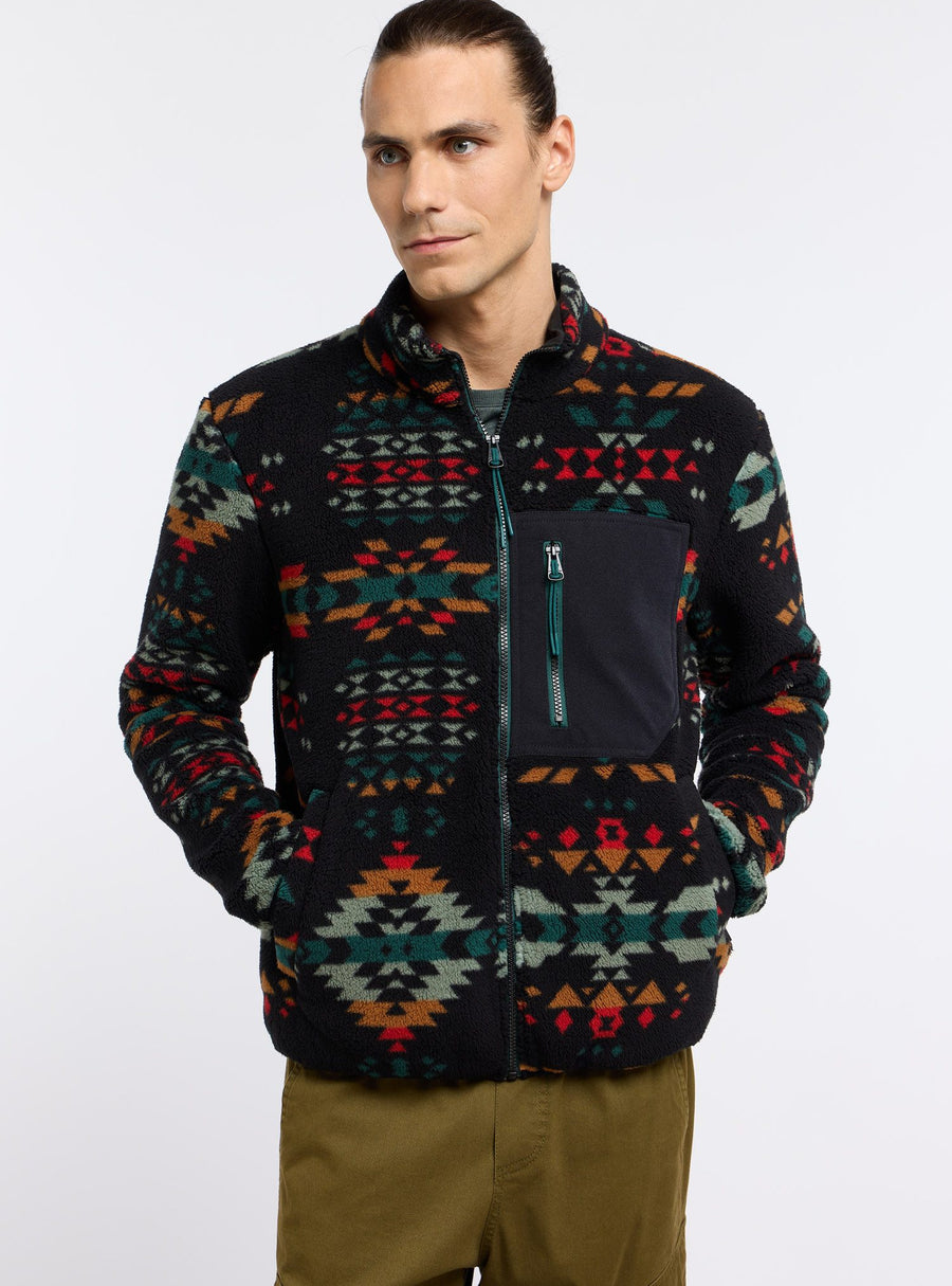 Forro polar hombre Ragwear Collsy Azteco